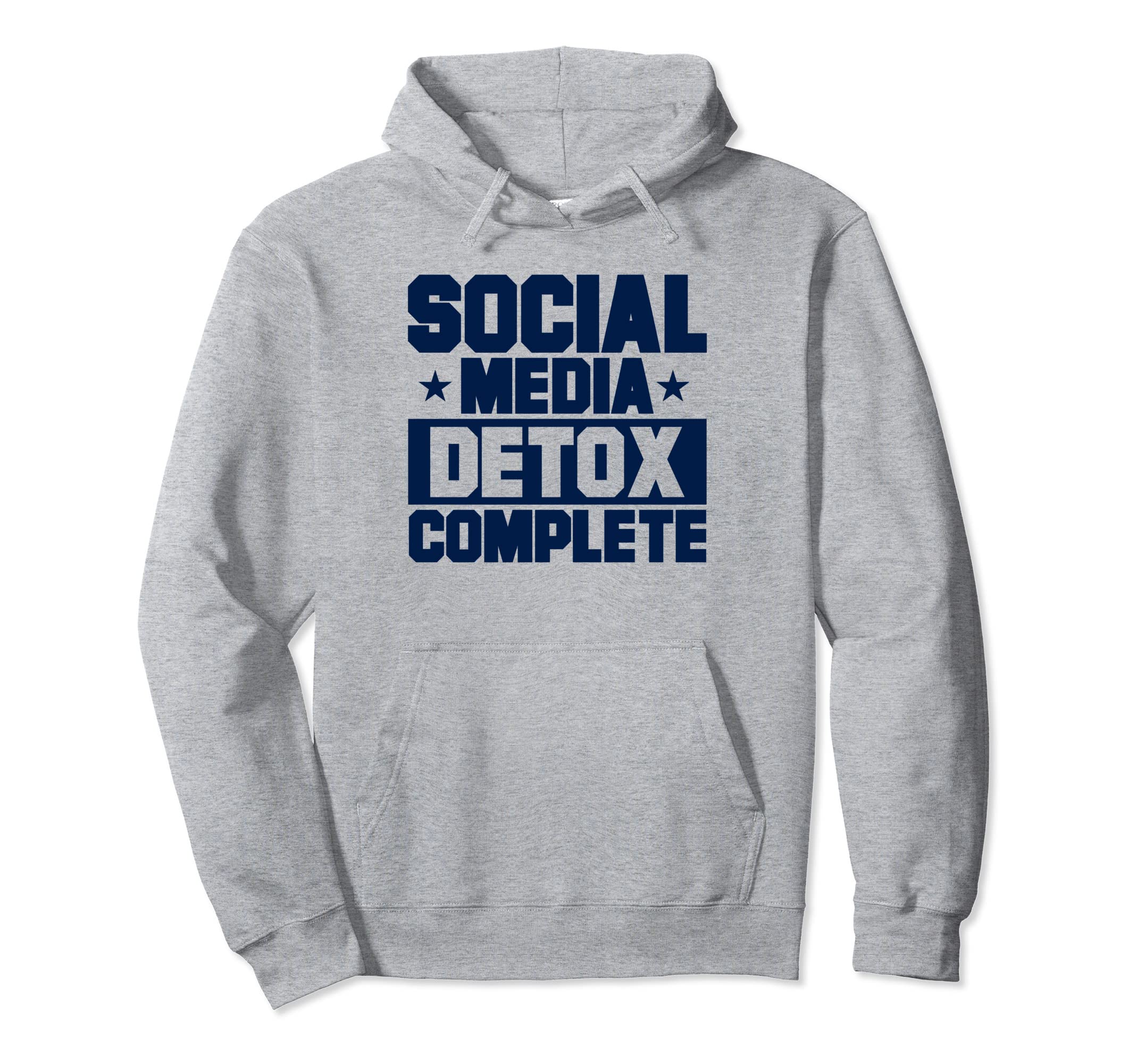 Antisocial Social Media Detox Complete Hoodie - Unique Graphic Unisex - T-Shirt, Sweatshirt, Hoodie