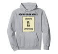 How My Brain Works Adhd Awareness Hoodie - Custom Art Print for Adults - T-Shirt, Sweatshirt, Hoodie