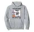 I Like My Books Spicy And My Coffee Icy Hoodie - Unique Graphic for Adults - T-Shirt, Sweatshirt, Hoodie