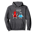 I Think Youre Overreacting Funny Nerd Hoodie - Trendy Graphic for Adults - T-Shirt, Sweatshirt, Hoodie