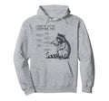 Hang Let Me Overthink This Raccoon Funny Hoodie - Trendy Graphic Unisex - T-Shirt, Sweatshirt, Hoodie