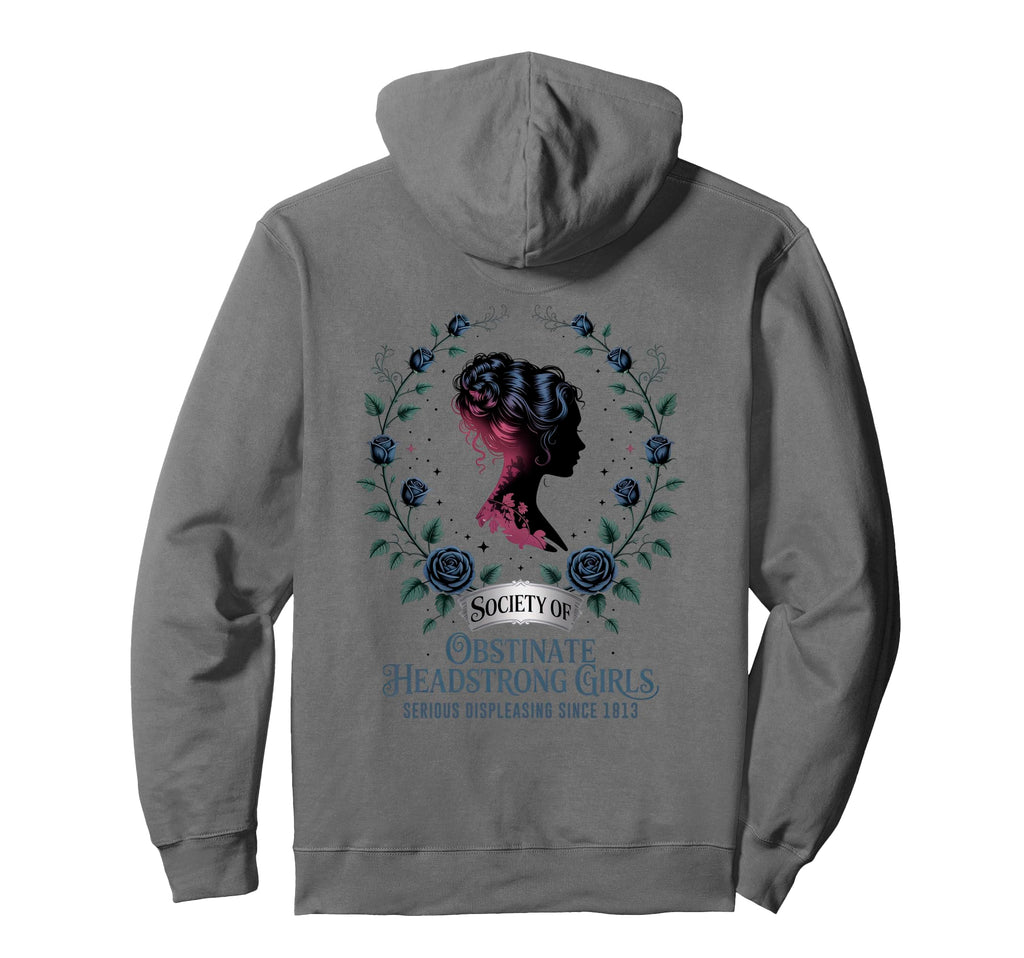 Society Obstinate Headstrong Literature Hoodie - Novelty Apparel Men Women - T-Shirt, Sweatshirt, Hoodie
