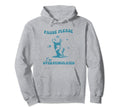 Pause Please Im Overstimulated Funny Hoodie - Streetwear Style Men Women - T-Shirt, Sweatshirt, Hoodie