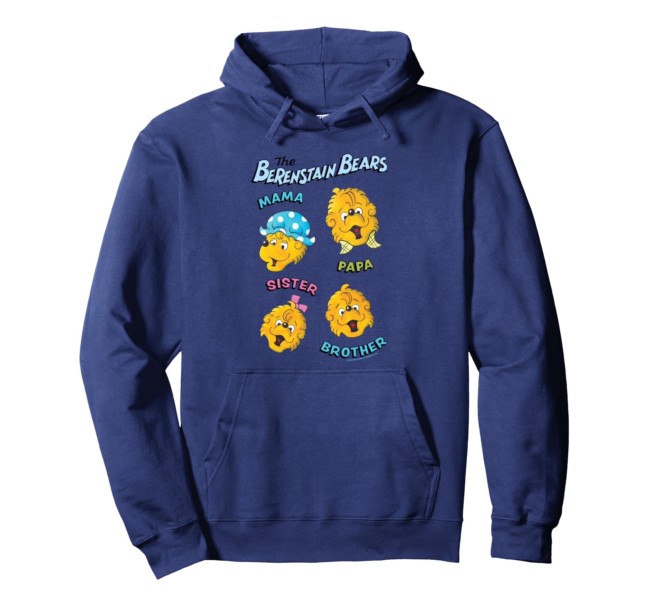 Berenstain Bears Berenstain Bears Hoodie - Casual Everyday Wear for Adults - T-Shirt, Sweatshirt, Hoodie