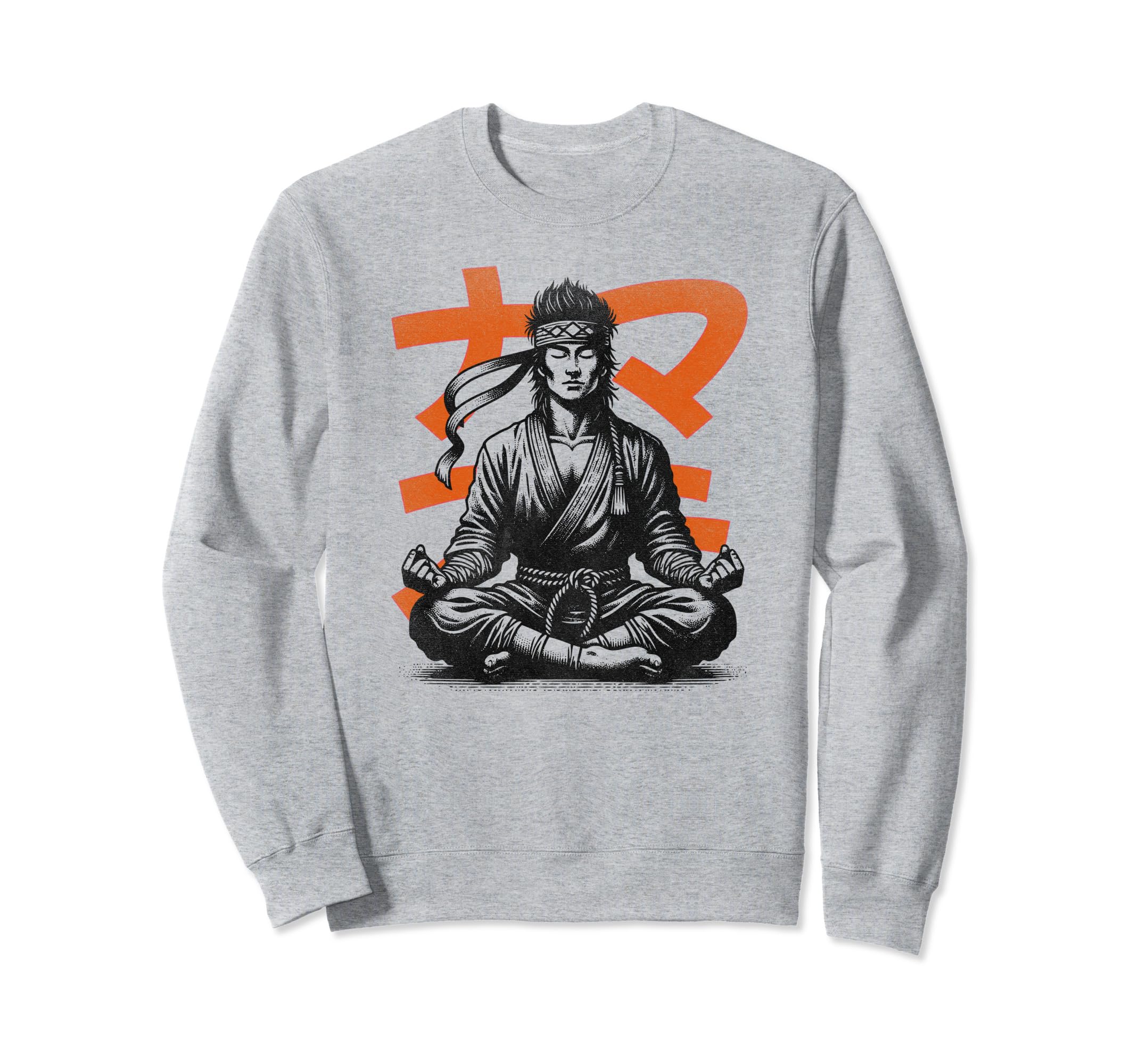 Meditating Warrior Breathwork Sweatshirt - Streetwear Style Men Women - T-Shirt, Sweatshirt, Hoodie