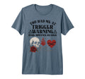Trigger Warning Dark Romance Reader Smut T-Shirt - Graphic Print Men Women - T-Shirt, Sweatshirt, Hoodie