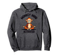 Monkey Mind Activated Funny Primate Hoodie - Aesthetic Graphic for Adults - T-Shirt, Sweatshirt, Hoodie