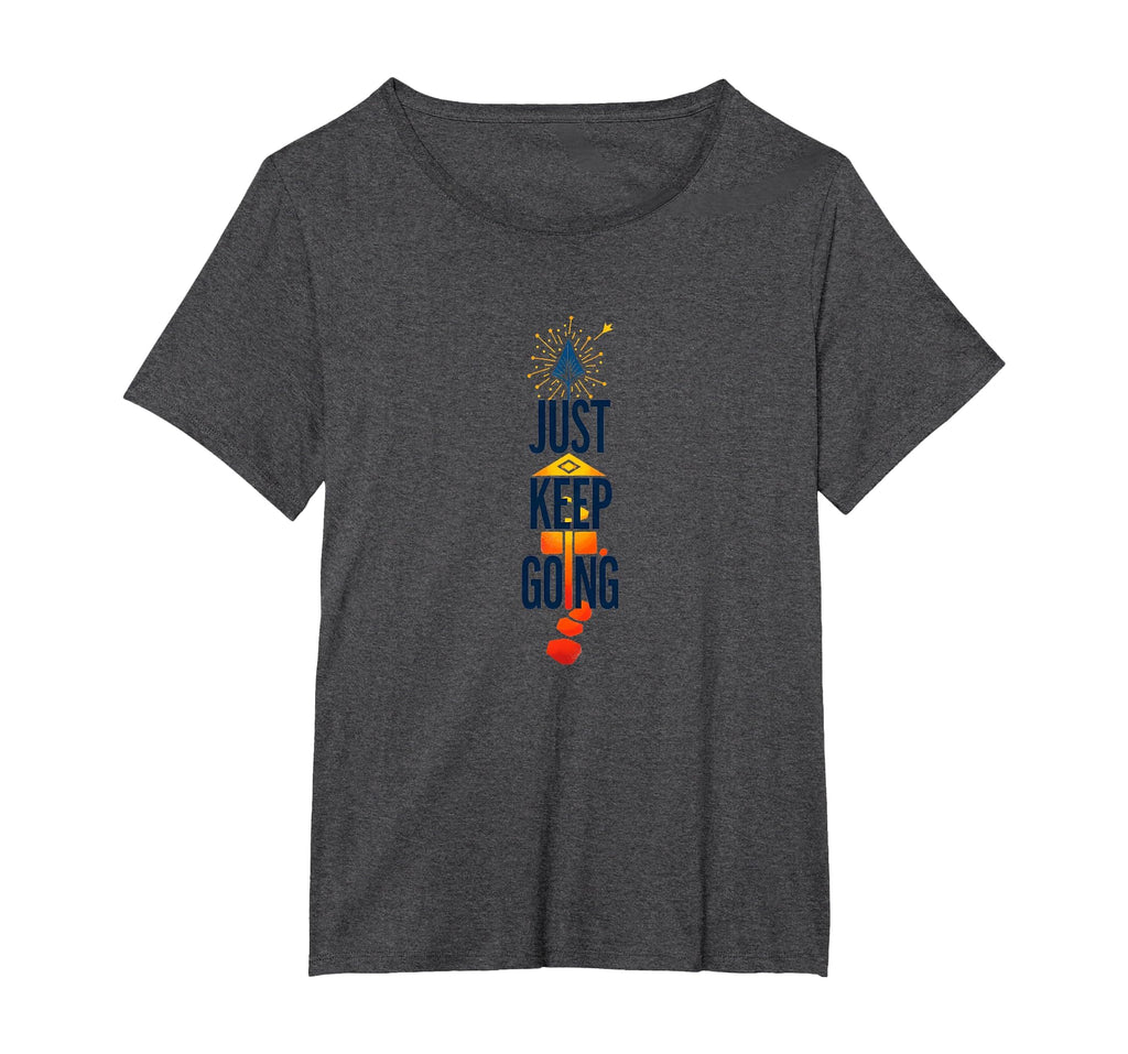 Just Keep Going Inspirational Arrow T-Shirt - Minimalist Print Unisex - T-Shirt, Sweatshirt, Hoodie