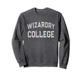 Antisocial Wizardry College Sweatshirt - Novelty Apparel for Adults - T-Shirt, Sweatshirt, Hoodie