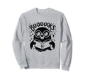 Booooks Ghost Halloween Book Bookworm Sweatshirt - Unique Graphic Unisex - T-Shirt, Sweatshirt, Hoodie