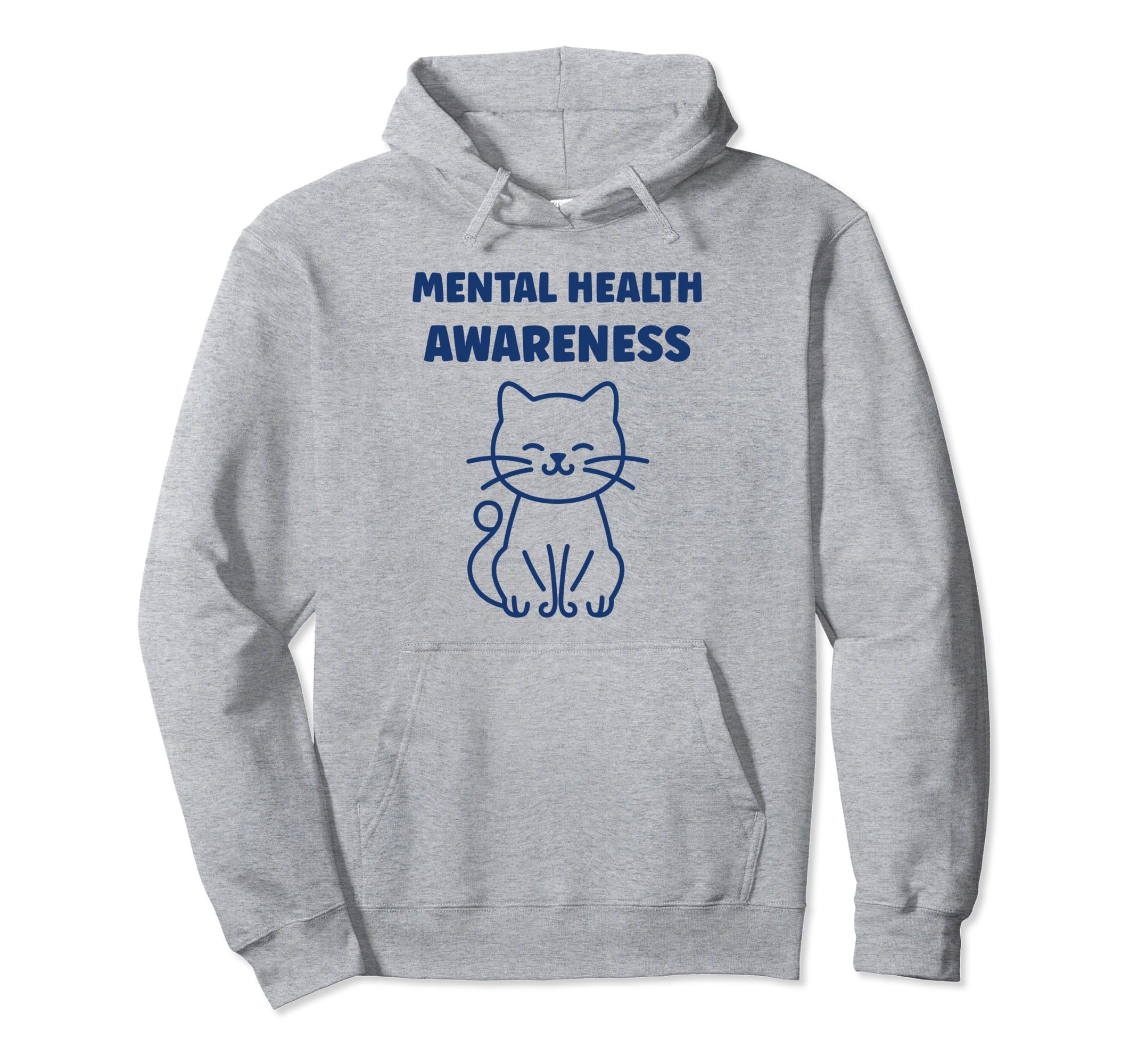 Cat Brain Illness Animal Mental Hoodie - Streetwear Style for Adults - T-Shirt, Sweatshirt, Hoodie