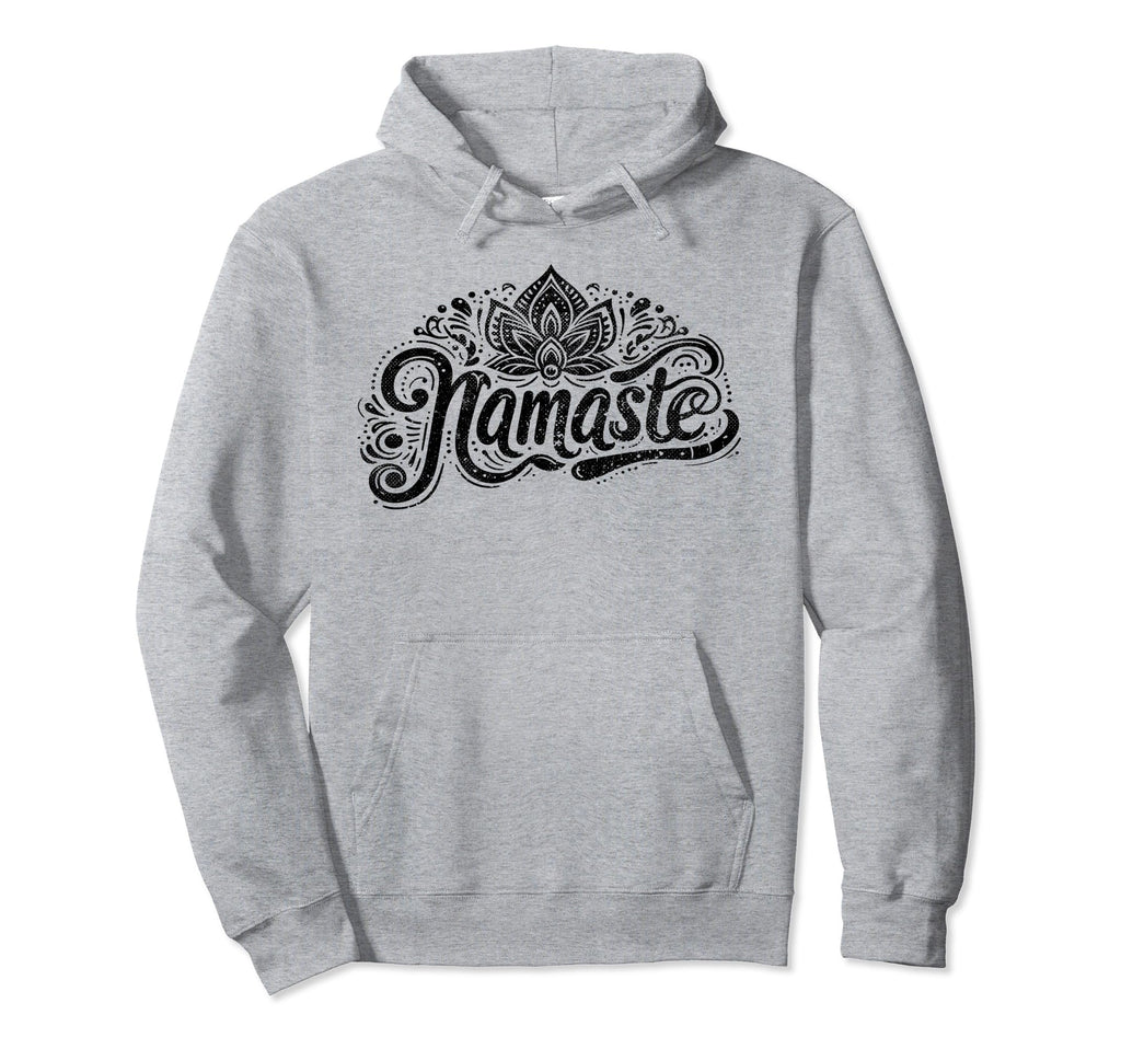 Namaste Yoga Meditation Zen Lotus Hoodie - Aesthetic Graphic Men Women - T-Shirt, Sweatshirt, Hoodie