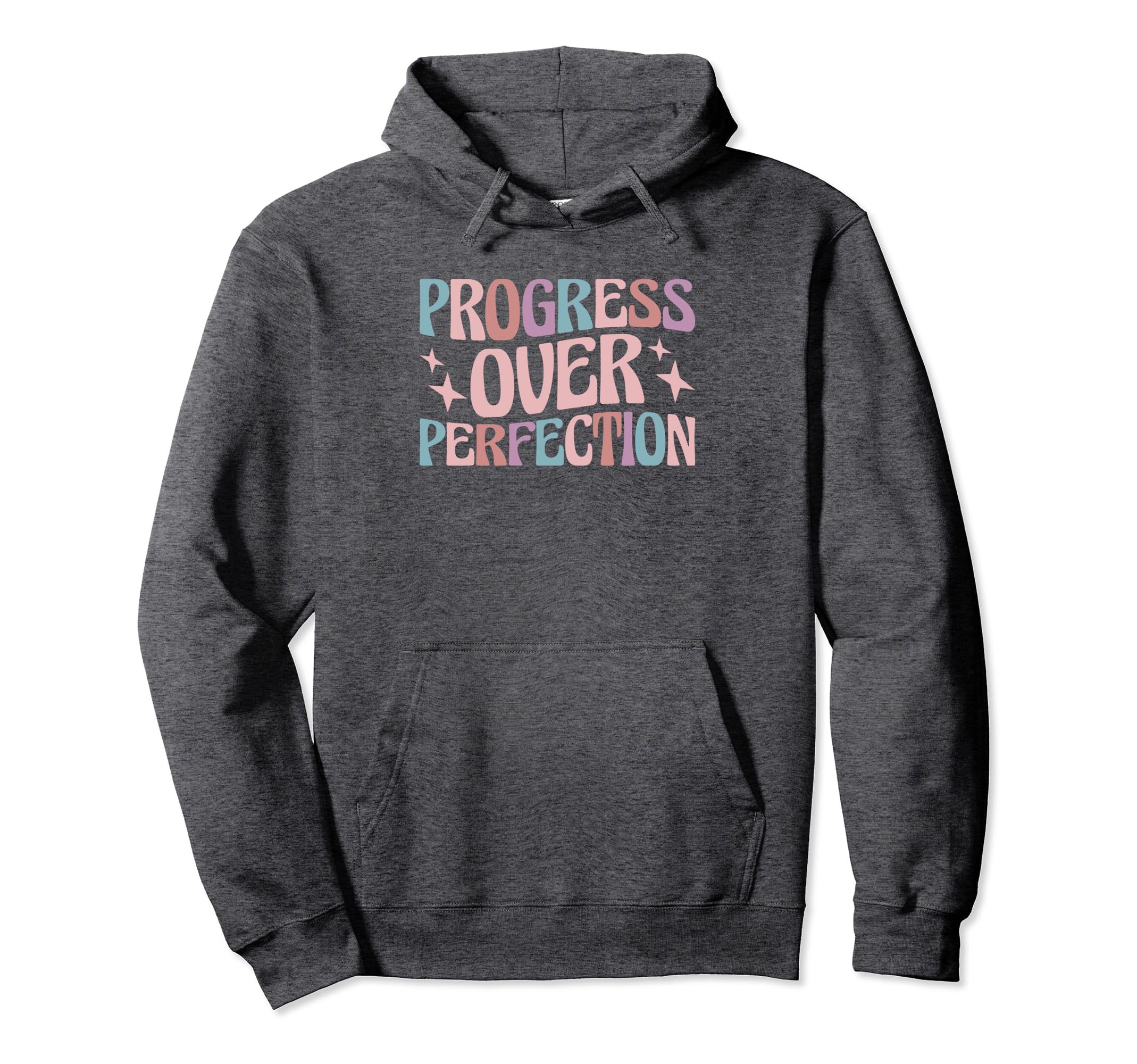 Progress Over Perfection Special Education Hoodie - Graphic Print Unisex - T-Shirt, Sweatshirt, Hoodie