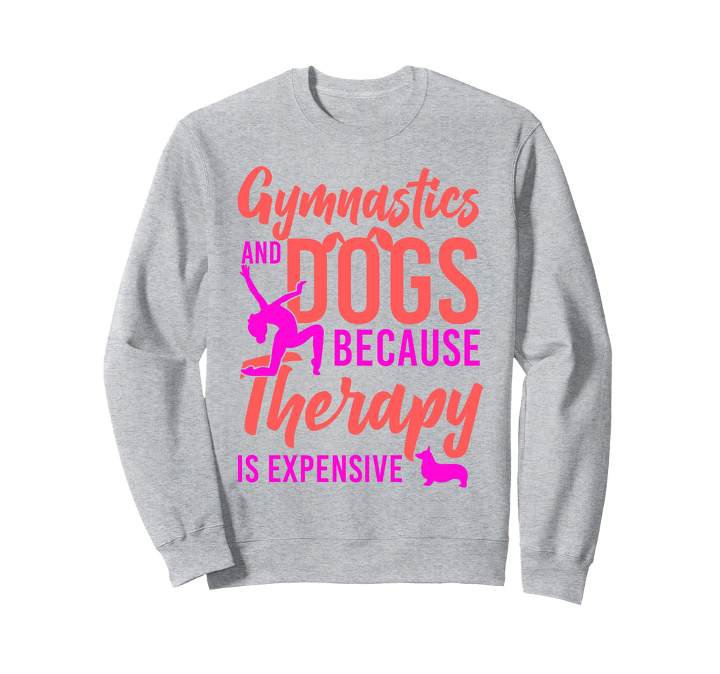Gymnastics Dog Gymnastics And Sweatshirt - Minimalist Print for Adults - T-Shirt, Sweatshirt, Hoodie