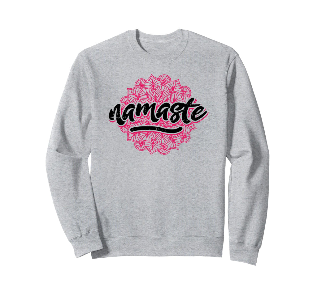 Namaste Peaceful Vibes Mindfulness Art Sweatshirt - Graphic Print Unisex - T-Shirt, Sweatshirt, Hoodie