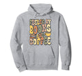 Fueled Books And Coffee Bookworm Hoodie - Fun Novelty Design for Adults - T-Shirt, Sweatshirt, Hoodie