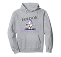 Hold Im Overstimulated Funny Anxiety Meme Hoodie - Graphic Print Unisex - T-Shirt, Sweatshirt, Hoodie