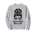 Overstimulated Moms Club Mothers Day Sweatshirt - Minimalist Print Unisex - T-Shirt, Sweatshirt, Hoodie