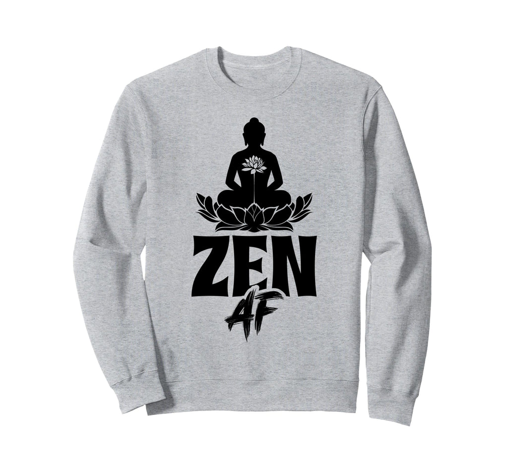 Meditation Enso Circle Mindfulness Sweatshirt - Minimalist Print Men Women - T-Shirt, Sweatshirt, Hoodie