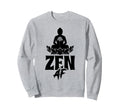 Meditation Enso Circle Mindfulness Sweatshirt - Minimalist Print Men Women - T-Shirt, Sweatshirt, Hoodie