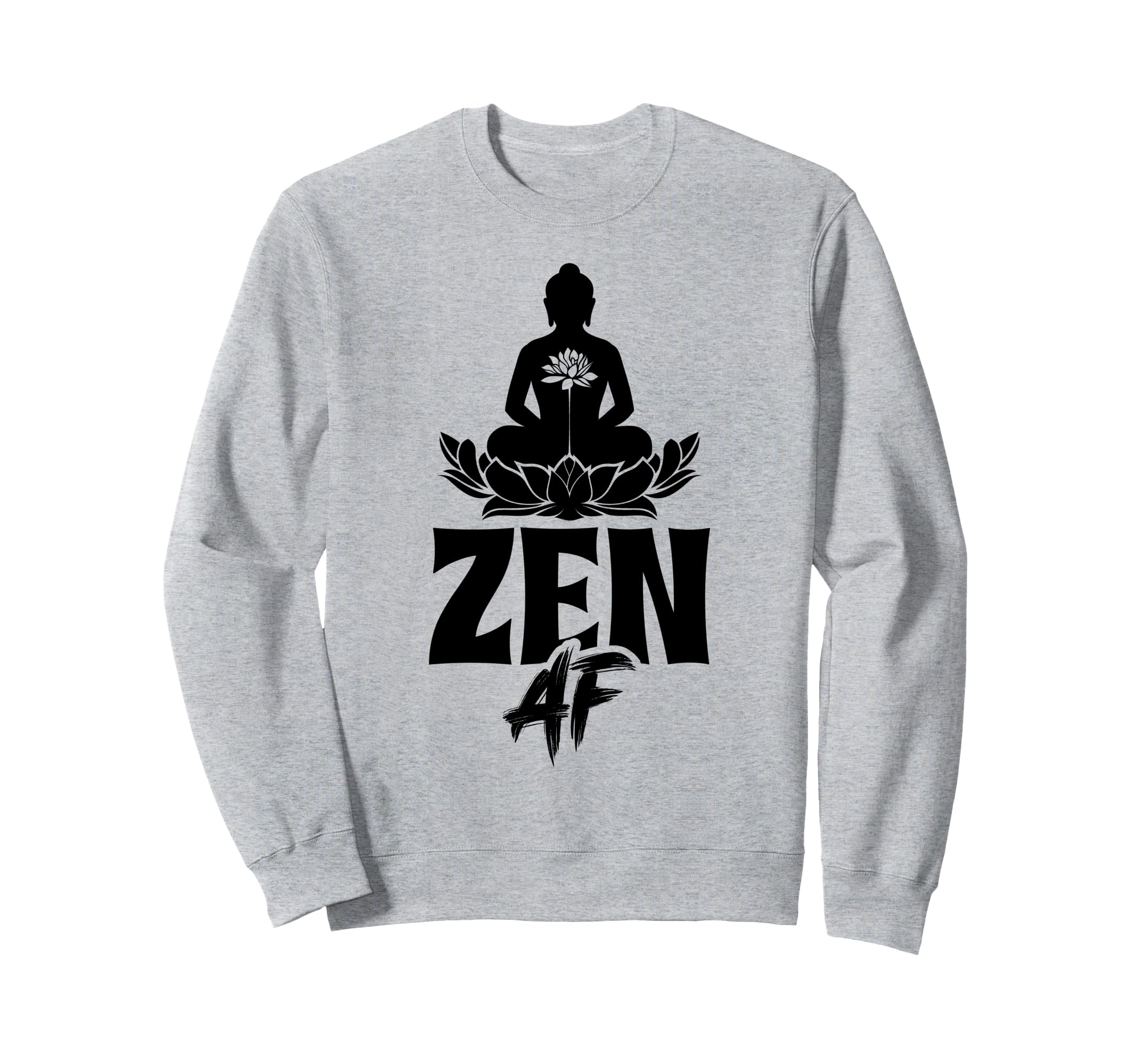Meditation Enso Circle Mindfulness Sweatshirt - Minimalist Print Men Women - T-Shirt, Sweatshirt, Hoodie