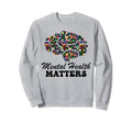 Yellow Mental Health Awareness Sweatshirt - Novelty Apparel Men Women - T-Shirt, Sweatshirt, Hoodie