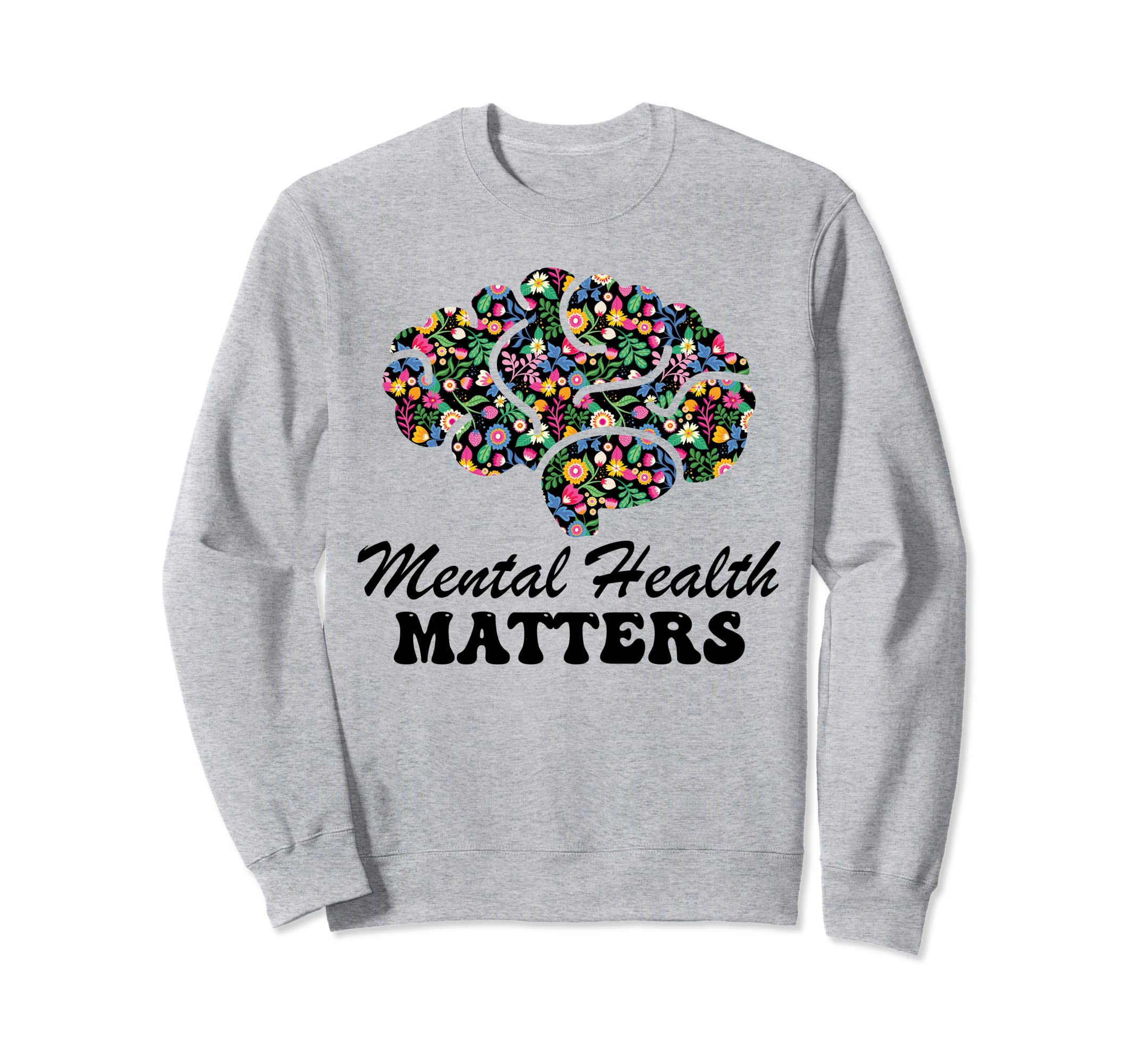 Yellow Mental Health Awareness Sweatshirt - Novelty Apparel Men Women - T-Shirt, Sweatshirt, Hoodie
