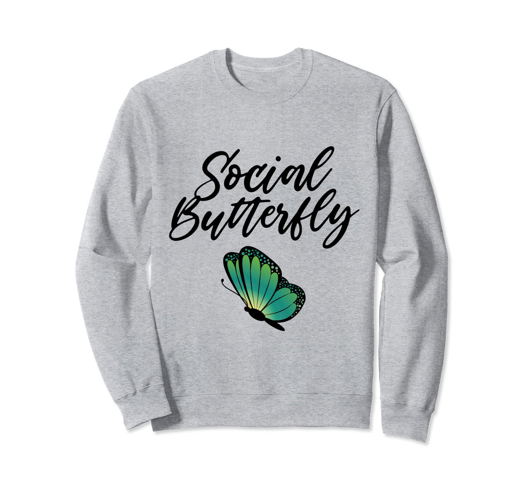 Extroverts And Butterfly Gifts T-Shirt - Novelty Apparel Unisex - T-Shirt, Sweatshirt, Hoodie