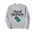 Extroverts And Butterfly Gifts T-Shirt - Novelty Apparel Unisex - T-Shirt, Sweatshirt, Hoodie