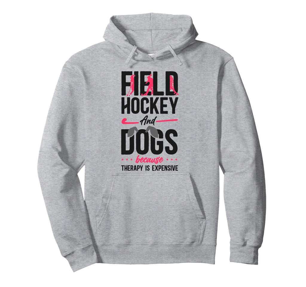 Field Hockey Dog Field Hockey And Dogs Hoodie - Unique Graphic for Adults - T-Shirt, Sweatshirt, Hoodie