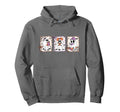 Bookish Coquette Ghost Reading Book Hoodie - Fun Novelty Design Unisex - T-Shirt, Sweatshirt, Hoodie