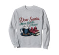 Dear Santa More Books Please Book Sweatshirt - Trendy Graphic for Adults - T-Shirt, Sweatshirt, Hoodie