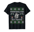 Funny Ugly Overstimulated But Festive T-Shirt - Novelty Apparel Unisex - T-Shirt, Sweatshirt, Hoodie