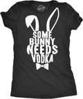 Womens Some Bunny Needs Vodka T Shirt Gift Funny Easter Drinking Tee for Guys Unisex T-shirt, Sweatshirt, Hoodie, Long Sleeve Tee - T-Shirt, Sweatshirt, Hoodie