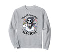 Magical Bookworm Grim Reaper Sweatshirt - Aesthetic Graphic Men Women - T-Shirt, Sweatshirt, Hoodie