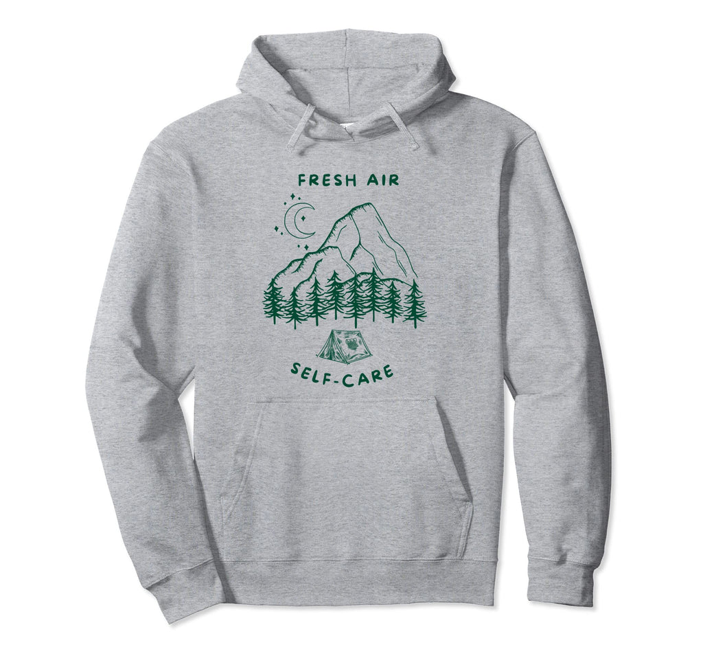 Fresh Air Self Care Mental Health Hoodie - Custom Art Print Men Women - T-Shirt, Sweatshirt, Hoodie