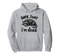 Feral Racoon Raccoon Overstimulated Hoodie - Custom Art Print Men Women - T-Shirt, Sweatshirt, Hoodie