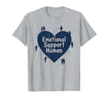 Emotional Support Human Counselor Gift T-Shirt - Graphic Print Unisex - T-Shirt, Sweatshirt, Hoodie
