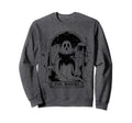 Distressed Tarot Card Book Ghost Sweatshirt - Streetwear Style for Adults - T-Shirt, Sweatshirt, Hoodie