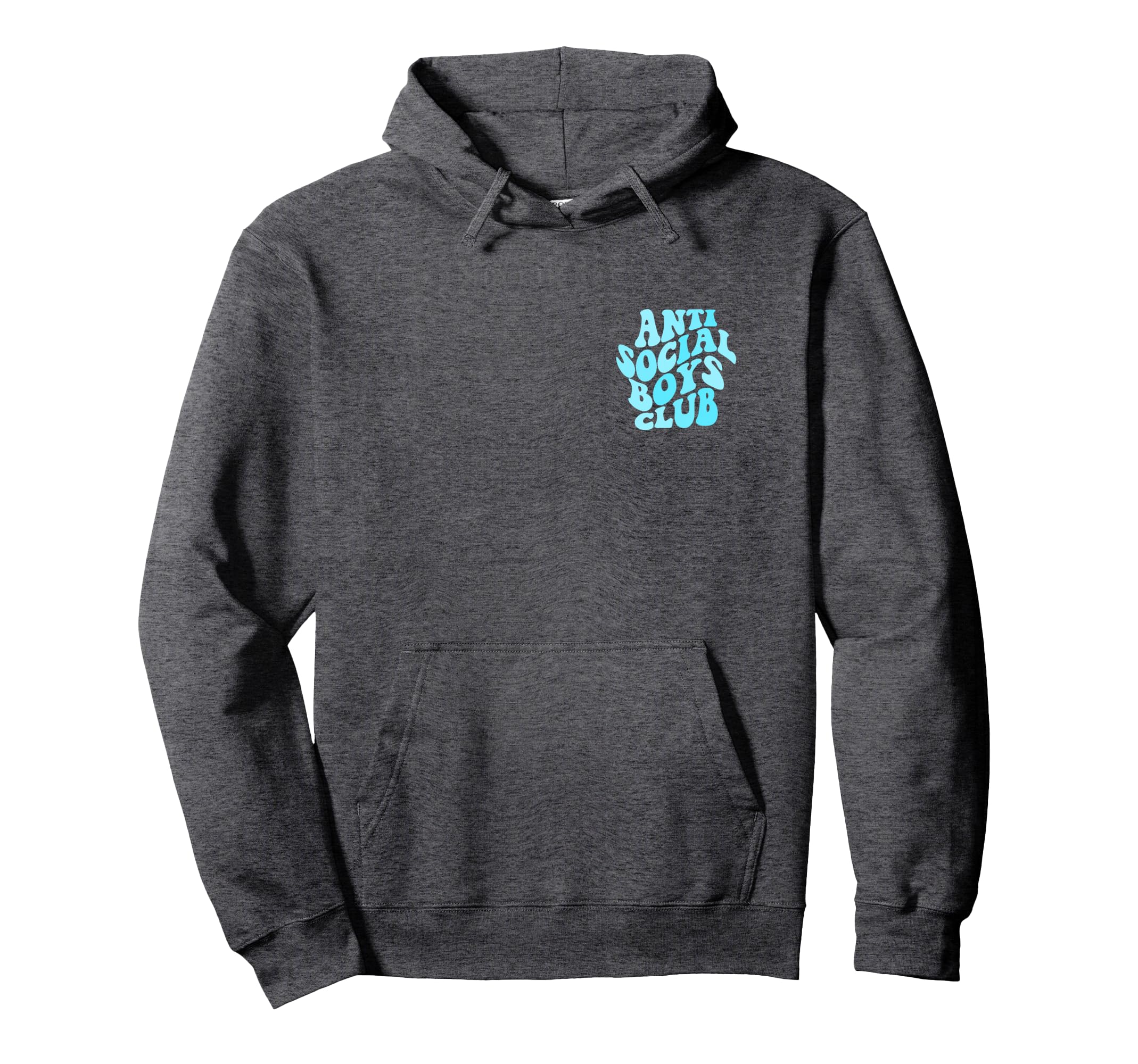Anti Social Club Funny Introvert Anti Hoodie - Trendy Graphic Men Women - T-Shirt, Sweatshirt, Hoodie