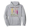 Mindfulness Calma Cari O One Breath Time Hoodie - Unique Graphic Unisex - T-Shirt, Sweatshirt, Hoodie