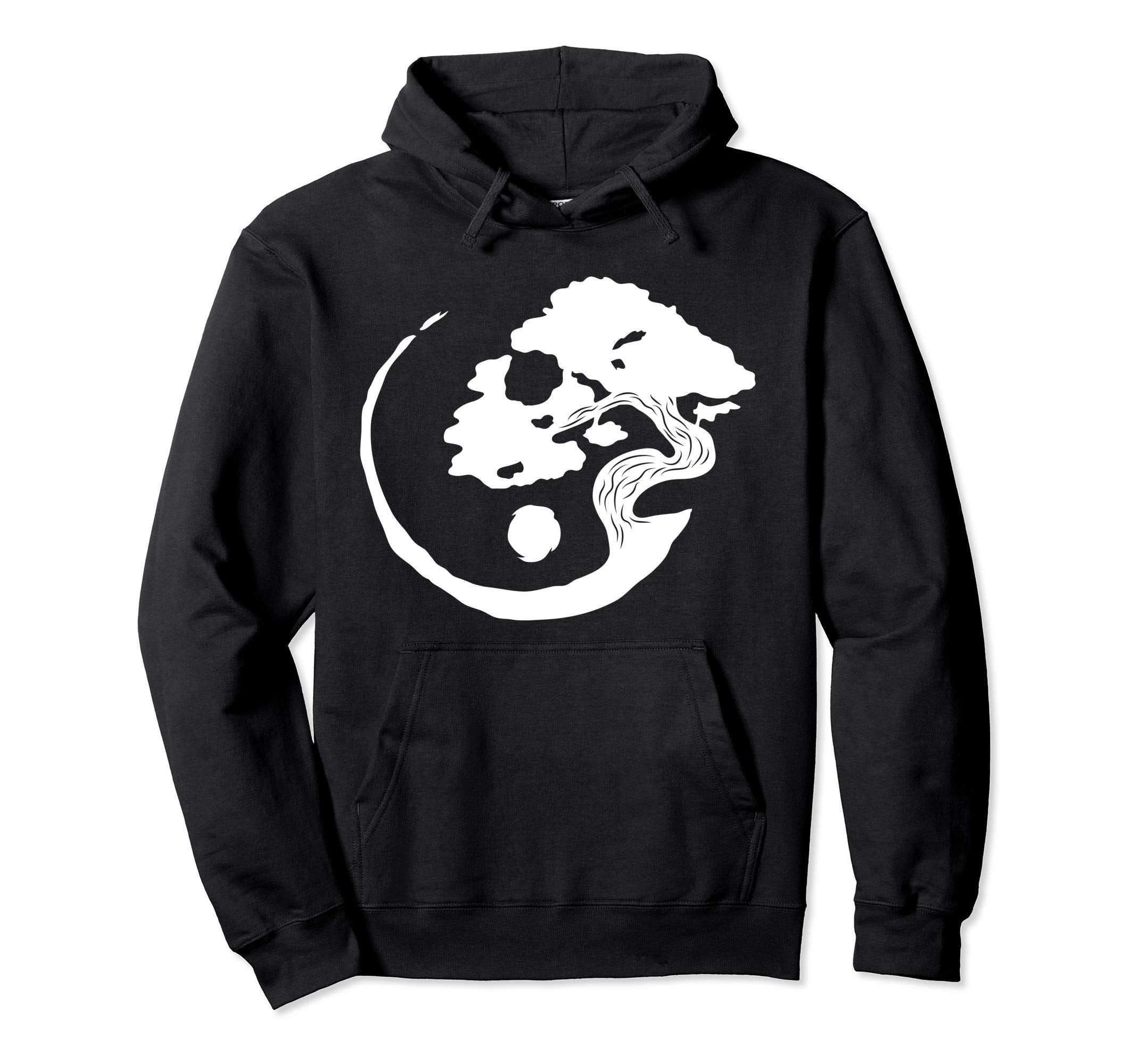 Bonsai Tree Care Meditation Japanese Hoodie - Trendy Graphic for Adults - T-Shirt, Sweatshirt, Hoodie