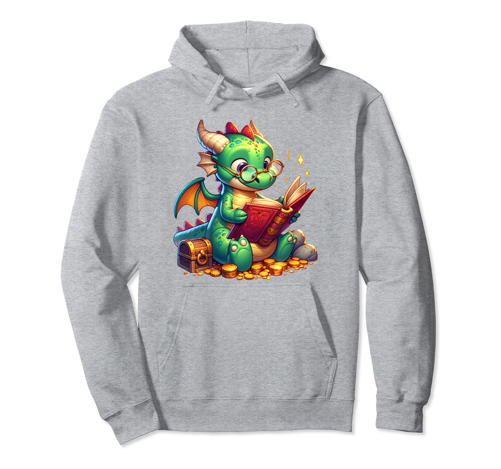 Book Loving Dragon Gifts And T-Shirt - Fun Novelty Design Unisex - T-Shirt, Sweatshirt, Hoodie