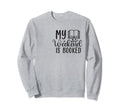 Smut Reader Funny Reading Gift Sweatshirt - Fun Novelty Design for Adults - T-Shirt, Sweatshirt, Hoodie