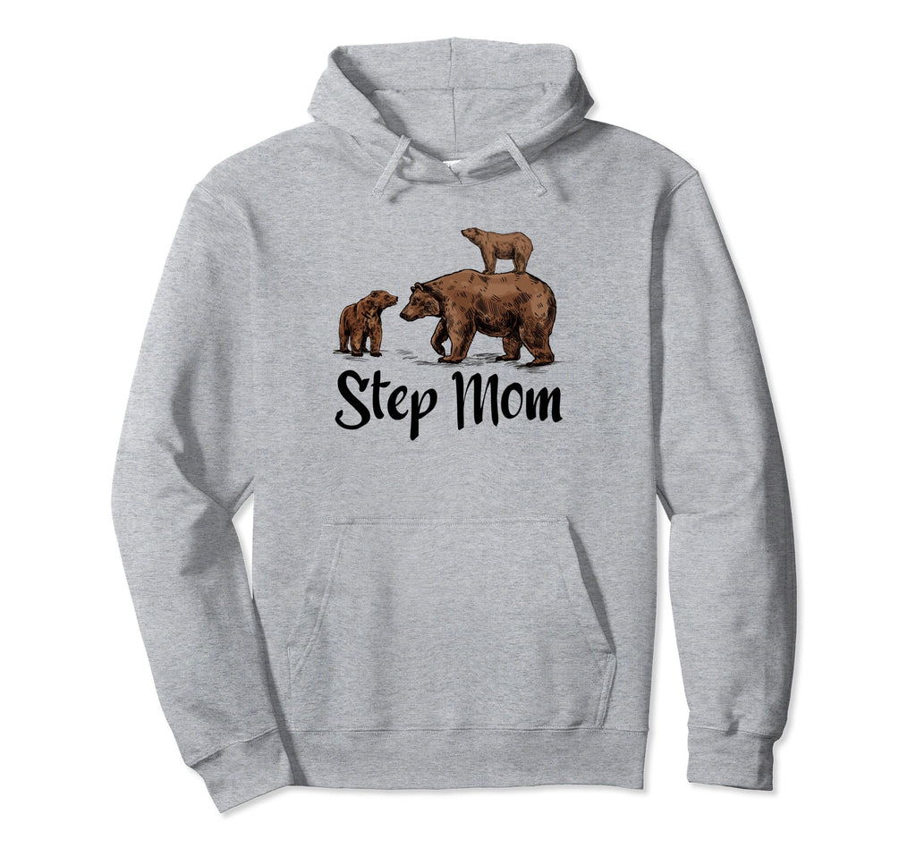 Step Mom Bear Gifts Mothers Day Best Step Hoodie - Novelty Apparel Unisex - T-Shirt, Sweatshirt, Hoodie