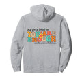 Groovy Smiling Face Dear Person Hoodie - Fun Novelty Design for Adults - T-Shirt, Sweatshirt, Hoodie