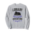 1St Literary Library Book Worms Sweatshirt - Unique Graphic for Adults - T-Shirt, Sweatshirt, Hoodie