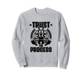 Trust Process Rhinoceros Workout Sweatshirt - Aesthetic Graphic Men Women - T-Shirt, Sweatshirt, Hoodie