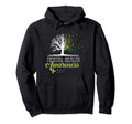 Trees Mental Health Awareness Month Hoodie - Aesthetic Graphic Men Women - T-Shirt, Sweatshirt, Hoodie
