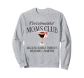Overstimulated Moms Club Espresso Sweatshirt - Aesthetic Graphic Men Women - T-Shirt, Sweatshirt, Hoodie